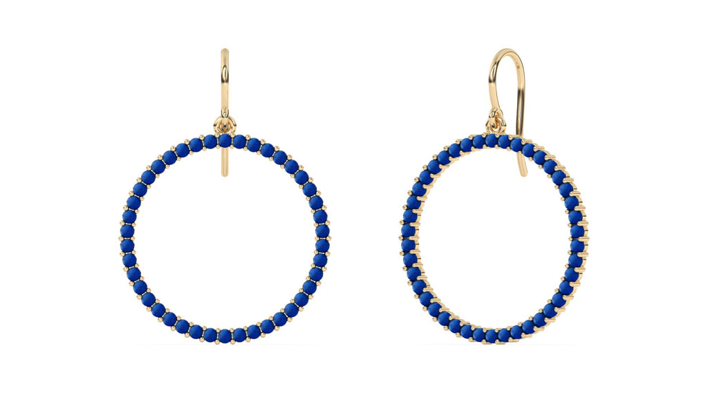 lapis earrings