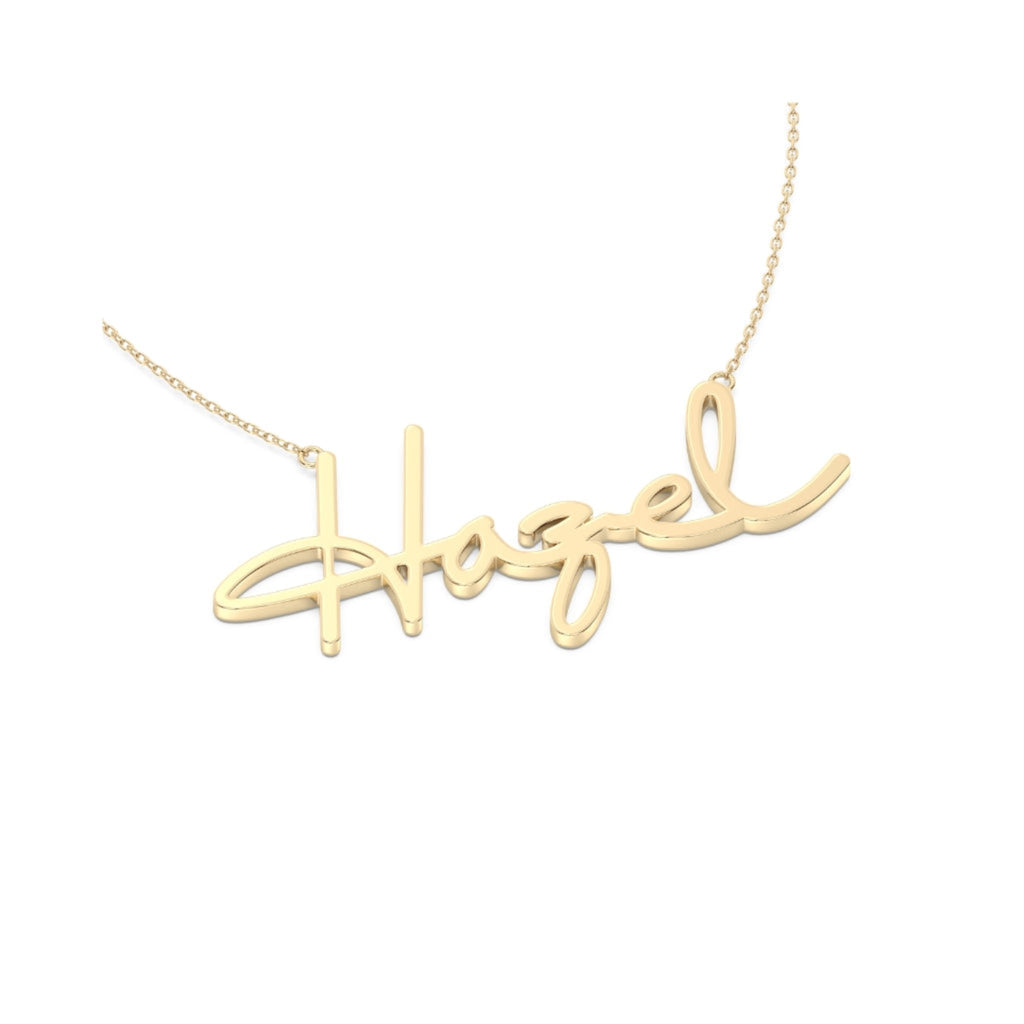  gold name necklace